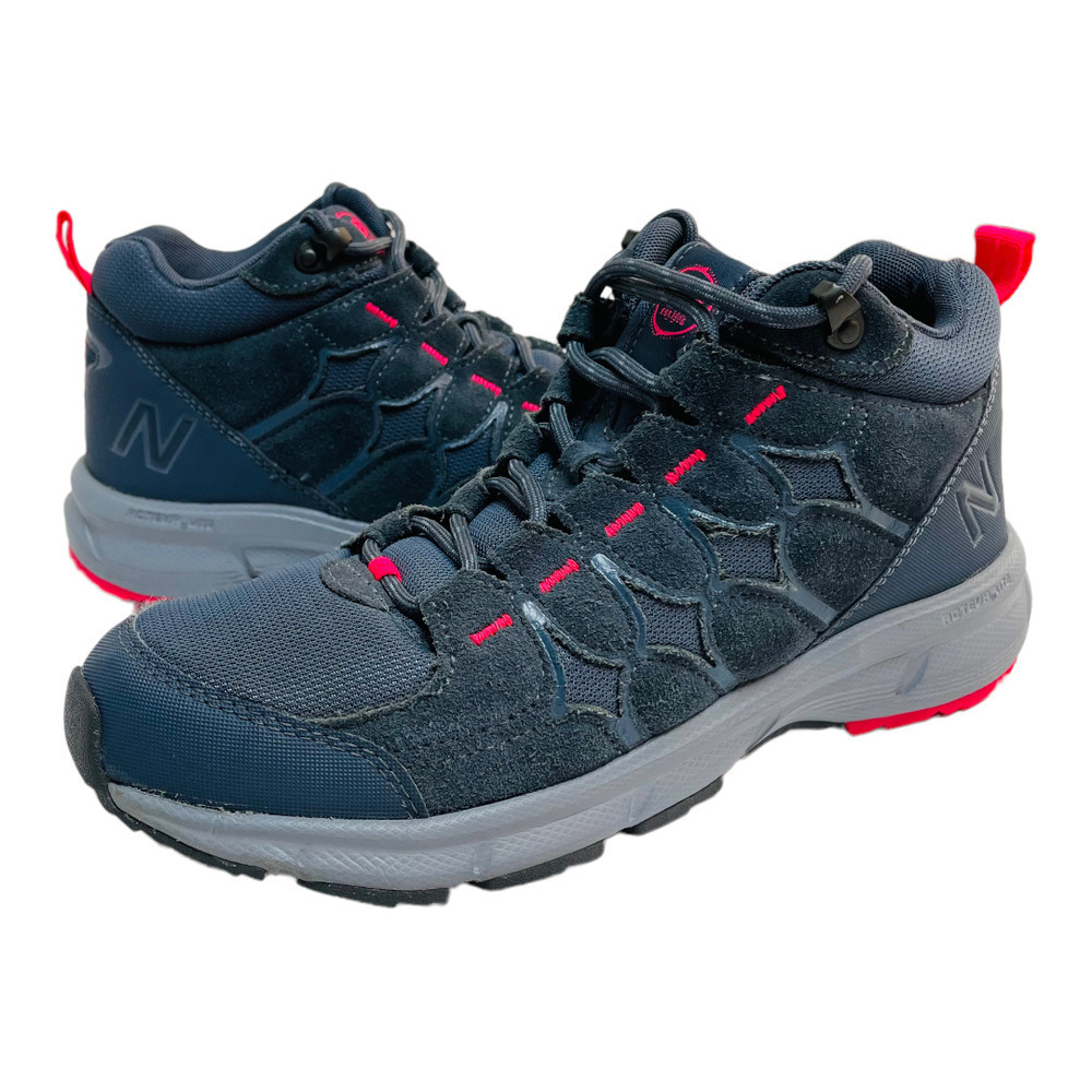 NEW Balance Women's Gray Acteva Lite Leather Mesh Hiking Walking Shoes Size 8